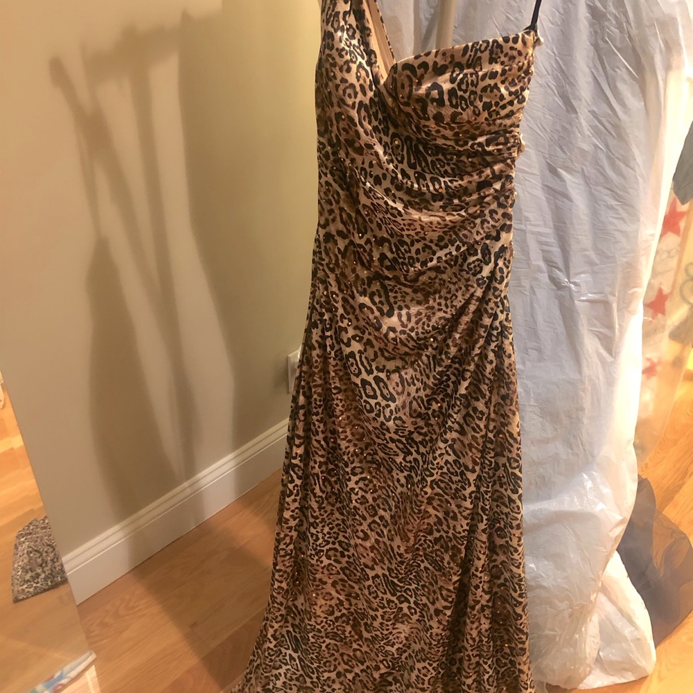 Tiger print with sequins